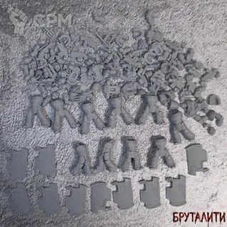 Описание картинки MKIII Breacher Squad от Бруталити по цене 900руб | Свободный Рынок Миниатюр - СРМ
