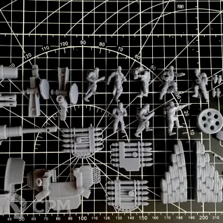Описание картинки Krieg Artillery от R.E.print по цене 700руб | Свободный Рынок Миниатюр - СРМ