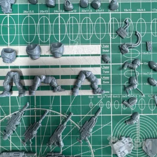 Описание картинки Primaris Elminators от Recruiter по цене 600руб | Свободный Рынок Миниатюр - СРМ
