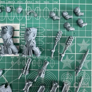 Описание картинки Dark Angels Deathwing Knights Squad от Recruiter по цене 600руб | Свободный Рынок Миниатюр - СРМ