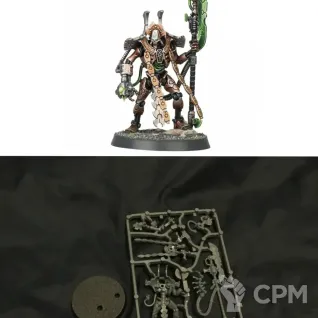 Описание картинки Necron Overlord от Svarden по цене 1 000руб | Свободный Рынок Миниатюр - СРМ
