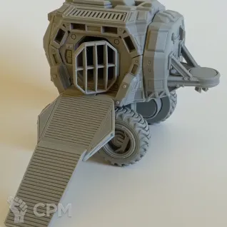 Описание картинки Скарабей трейлер от Printopocalypse 3D по цене 500руб | Свободный Рынок Миниатюр - СРМ