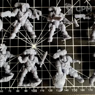 Описание картинки Wolf Scouts от R.E.print по цене 700руб | Свободный Рынок Миниатюр - СРМ