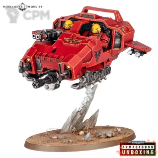 Описание картинки [GW] Armageddon - Land Speeder от TRNK по цене 100руб | Свободный Рынок Миниатюр - СРМ