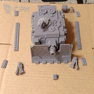 Описание картинки Набор миниатюр Warhammer 40000 Adeptus Astartes: Vindicator / Космодесант: Виндикатор от Лавка Приключенца по цене 450руб | Свободный Рынок Миниатюр - СРМ
