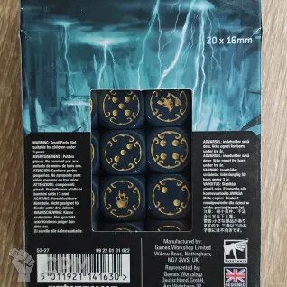 Описание картинки Space Wolves Dice от Trazyn's Collection по цене 100руб | Свободный Рынок Миниатюр - СРМ