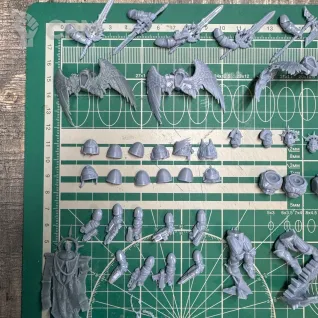 Описание картинки Blood Angels Sanguinary Guard (Primaris) от Recruiter по цене 700руб | Свободный Рынок Миниатюр - СРМ