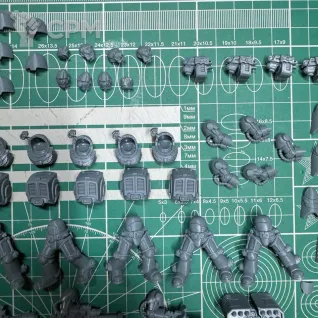 Описание картинки Space Marines Terminators Squad от Recruiter по цене 600руб | Свободный Рынок Миниатюр - СРМ