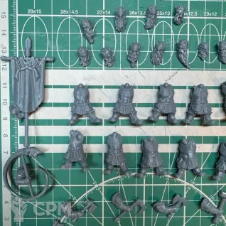 Описание картинки Dwarves Iron Legion от Recruiter по цене 600руб | Свободный Рынок Миниатюр - СРМ