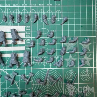 Описание картинки Dwarves Iron Legion от Recruiter по цене 600руб | Свободный Рынок Миниатюр - СРМ