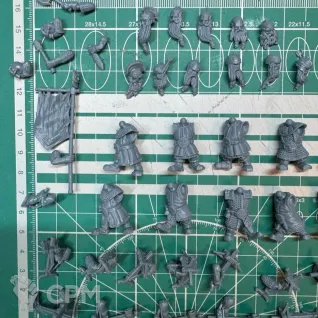 Описание картинки Dwarves Crossbowmen от Recruiter по цене 600руб | Свободный Рынок Миниатюр - СРМ