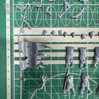 Описание картинки Vampire Counts Undead Knights foot от Recruiter по цене 600руб | Свободный Рынок Миниатюр - СРМ