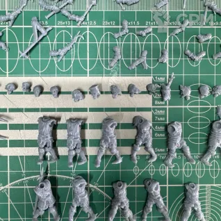 Описание картинки Vampire Counts Undead Knights foot от Recruiter по цене 600руб | Свободный Рынок Миниатюр - СРМ