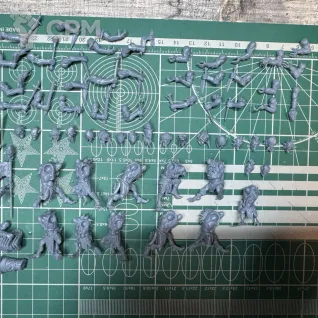 Описание картинки Vampire Counts Ghouls от Recruiter по цене 600руб | Свободный Рынок Миниатюр - СРМ