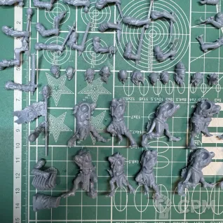 Описание картинки Vampire Counts Ghouls от Recruiter по цене 600руб | Свободный Рынок Миниатюр - СРМ