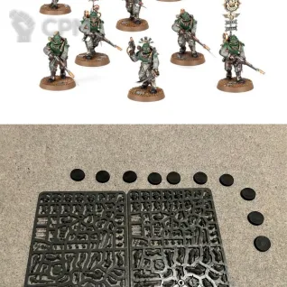 Описание картинки Solar Auxilia Rifle Section x 10 от Svarden по цене 2 000руб | Свободный Рынок Миниатюр - СРМ