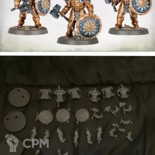 Описание картинки Stormcast Eternals Annihilators от Svarden по цене 1 600руб | Свободный Рынок Миниатюр - СРМ