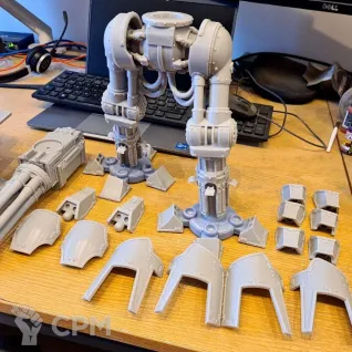 Описание картинки Скан! 32mm loyal\chaos Reaver Titan титан под большую ваху world killer reaver от Epicprintstore по цене 100руб | Свободный Рынок Миниатюр - СРМ