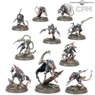 Описание картинки Gutter Runners Night Runners (2026) от WastelandMiniatures по цене 600руб | Свободный Рынок Миниатюр - СРМ