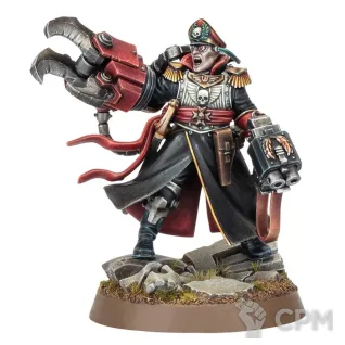 Описание картинки Commissar Yarrick (2026) от WastelandMiniatures по цене 200руб | Свободный Рынок Миниатюр - СРМ