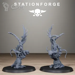 Описание картинки Corrupted Guard Possessed Demon от WastelandMiniatures по цене 550руб | Свободный Рынок Миниатюр - СРМ