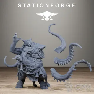 Описание картинки Corrupted Guard Possessed Demon от WastelandMiniatures по цене 550руб | Свободный Рынок Миниатюр - СРМ