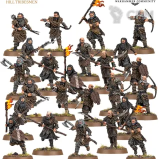 Описание картинки Hill Tribesmen (2024) 12 моделей от WastelandMiniatures по цене 550руб | Свободный Рынок Миниатюр - СРМ