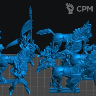 Описание картинки Dragon Princes of Caledor от Хитрый гретчин  по цене 650руб | Свободный Рынок Миниатюр - СРМ
