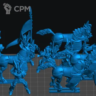 Описание картинки Dragon Princes of Caledor от Хитрый гретчин  по цене 650руб | Свободный Рынок Миниатюр - СРМ