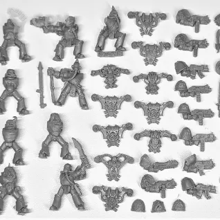 Описание картинки Plague Marines Old от Московская Литейка  по цене 100руб | Свободный Рынок Миниатюр - СРМ