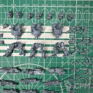 Описание картинки Mechanicum Thallaxii от Recruiter по цене 650руб | Свободный Рынок Миниатюр - СРМ