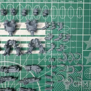 Описание картинки Mechanicum Thallaxii от Recruiter по цене 650руб | Свободный Рынок Миниатюр - СРМ