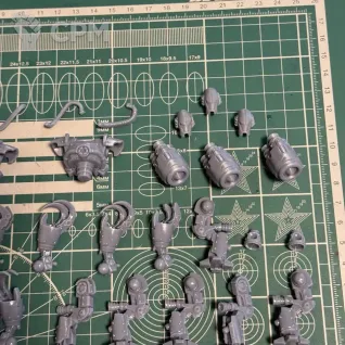 Описание картинки Mechanicum Ursarax Cohort от Recruiter по цене 550руб | Свободный Рынок Миниатюр - СРМ