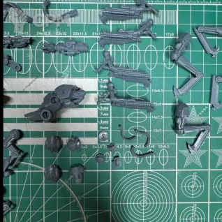 Описание картинки Mechanicum Vorax Battle-Automata от Recruiter по цене 700руб | Свободный Рынок Миниатюр - СРМ
