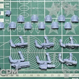 Описание картинки Dark Angels Interemptors от Recruiter по цене 600руб | Свободный Рынок Миниатюр - СРМ
