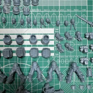 Описание картинки Chaos Terminators от Recruiter по цене 600руб | Свободный Рынок Миниатюр - СРМ