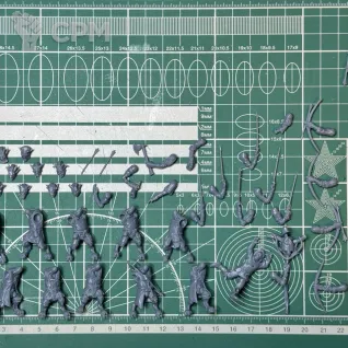 Описание картинки Beastmen ungor archers от Recruiter по цене 550руб | Свободный Рынок Миниатюр - СРМ
