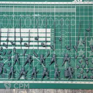 Описание картинки Empire Pikemen от Recruiter по цене 600руб | Свободный Рынок Миниатюр - СРМ