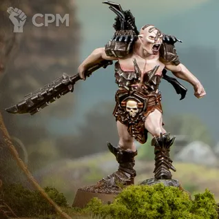 Описание картинки Bolg, Spawn of Azog (2025) Пеший от WastelandMiniatures по цене 150руб | Свободный Рынок Миниатюр - СРМ