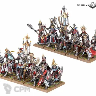Описание картинки Knights of the Realm on Foot. 10 моделей. от WastelandMiniatures по цене 750руб | Свободный Рынок Миниатюр - СРМ