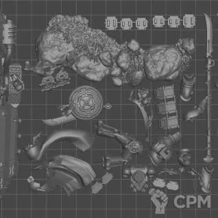 Описание картинки White Scars Suboden Khan (2025) от WastelandMiniatures по цене 450руб | Свободный Рынок Миниатюр - СРМ