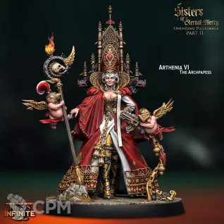Описание картинки Arthenia VI the Archpapess от Бруталити по цене 200руб | Свободный Рынок Миниатюр - СРМ