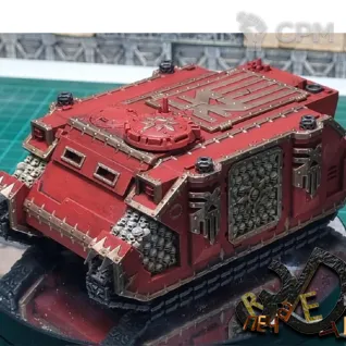 Описание картинки Khorne Rhino от R.E.print по цене 700руб | Свободный Рынок Миниатюр - СРМ