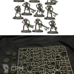 Описание картинки Necron Warriors x 10 от Svarden по цене 1 000руб | Свободный Рынок Миниатюр - СРМ
