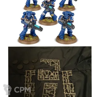 Описание картинки Space marines Hellblasters Dark Imperium от Svarden по цене 1 500руб | Свободный Рынок Миниатюр - СРМ