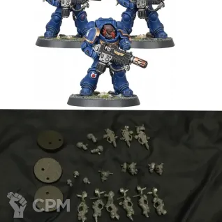 Описание картинки Primaris Eradicators x 3 Indomitus от Svarden по цене 1 900руб | Свободный Рынок Миниатюр - СРМ