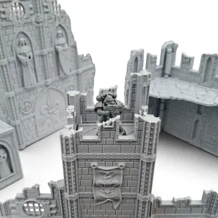 Описание картинки Набор Террейна 11th Редакции - Adeptus Sororitas от Terrain Print по цене 3 000руб | Свободный Рынок Миниатюр - СРМ