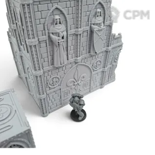 Описание картинки Набор Террейна 11th Редакции - Adeptus Sororitas от Terrain Print по цене 3 000руб | Свободный Рынок Миниатюр - СРМ