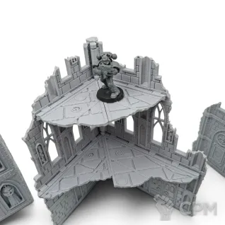 Описание картинки Набор Террейна 11th Редакции - Adeptus Sororitas от Terrain Print по цене 3 000руб | Свободный Рынок Миниатюр - СРМ