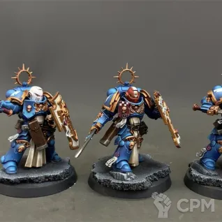 Описание картинки Bladeguard veteran squad + покрас от No1se knight по цене 850руб | Свободный Рынок Миниатюр - СРМ